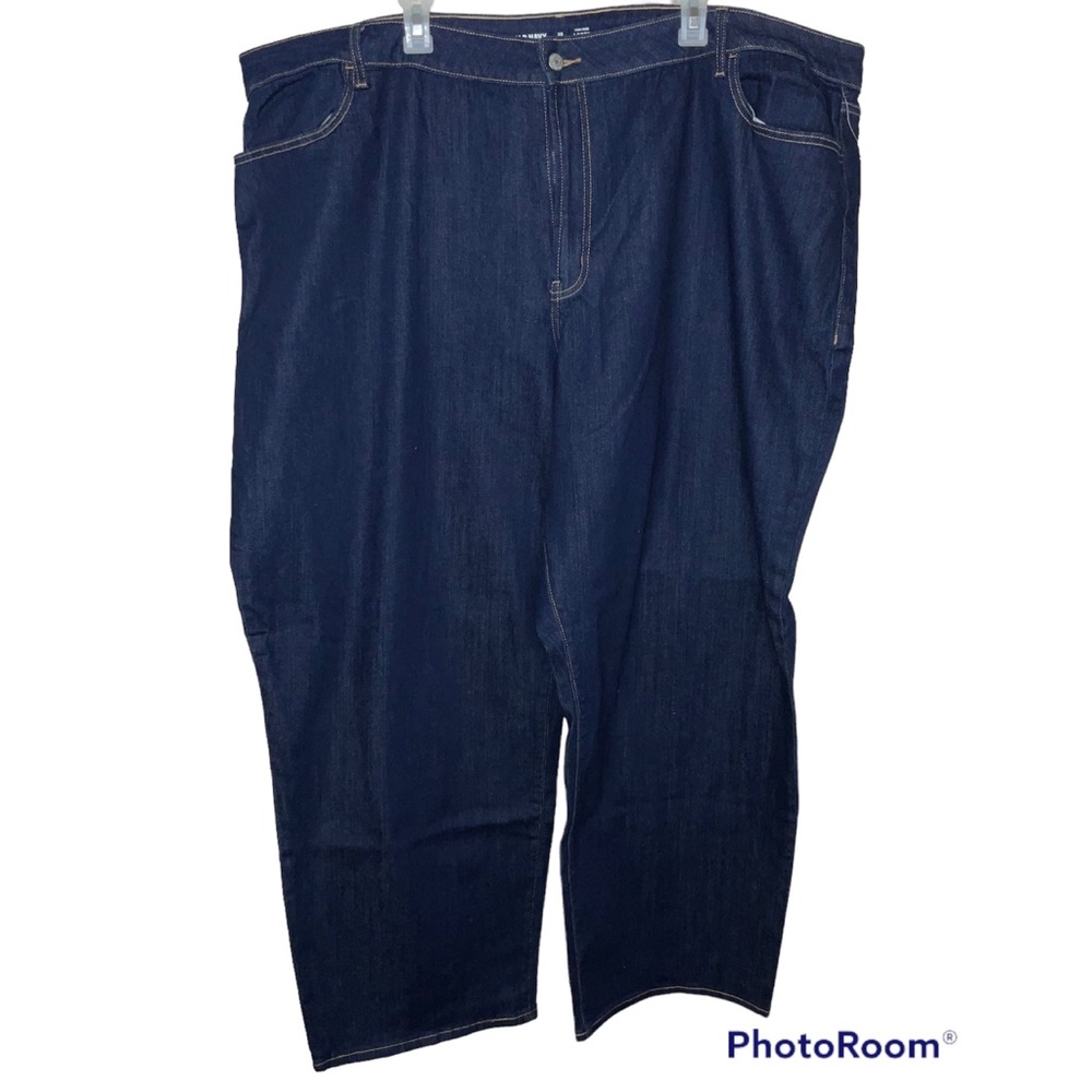 Old Navy 28 Jeans Blue Dark Wash HIGH-RISE WOW LOOSE